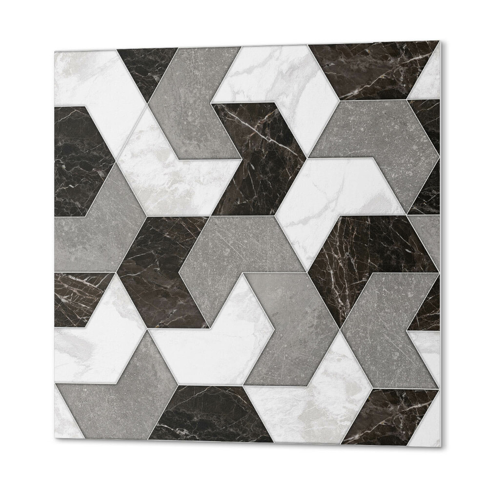 Panel ścienny pcv Geometryczny wzór płytek
