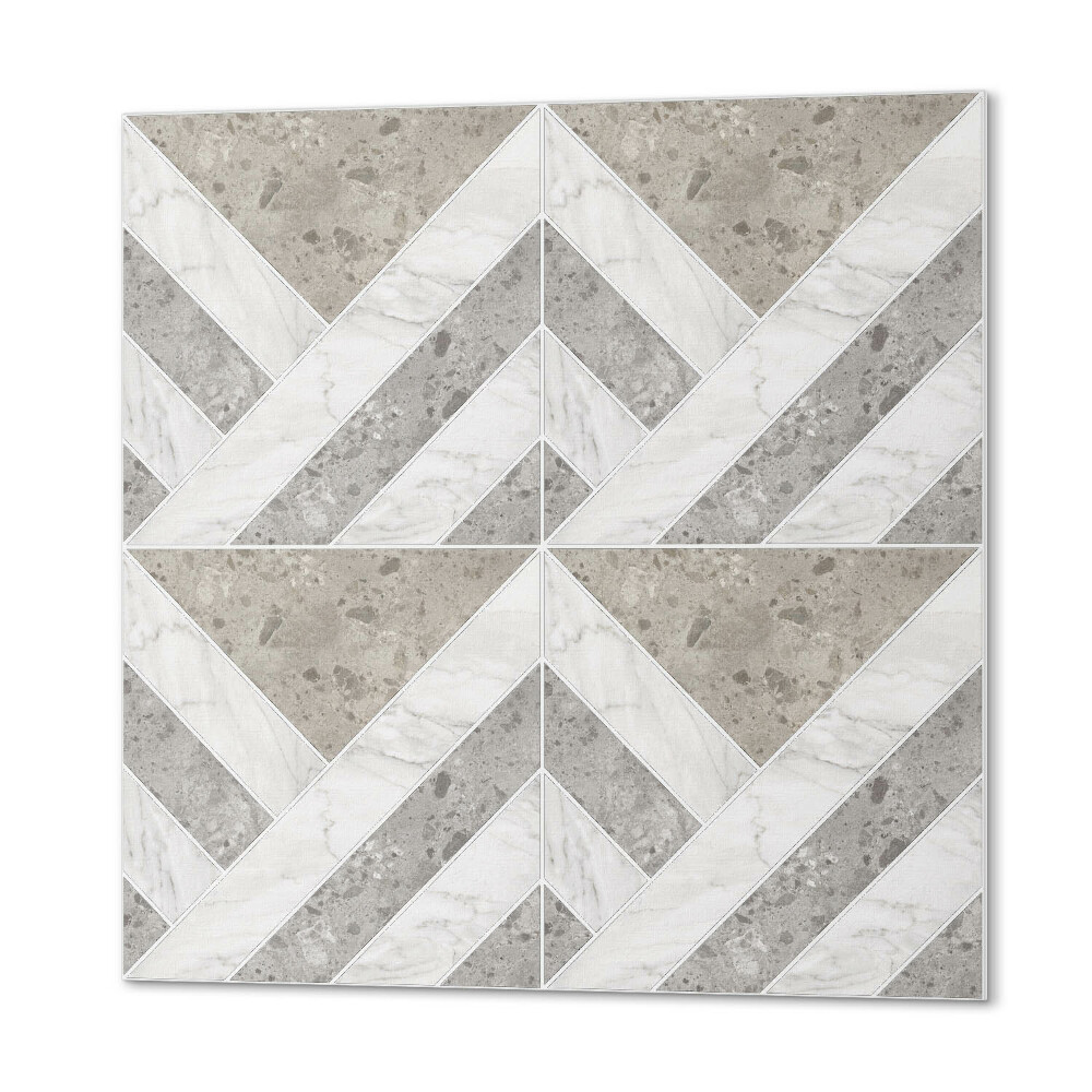 Panel samoprzylepny kwadratowy Geometryczny wzór w płytkach
