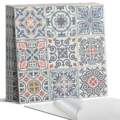 Panel dekoracyjny kwadratowy Wzory w stylu mozaiki