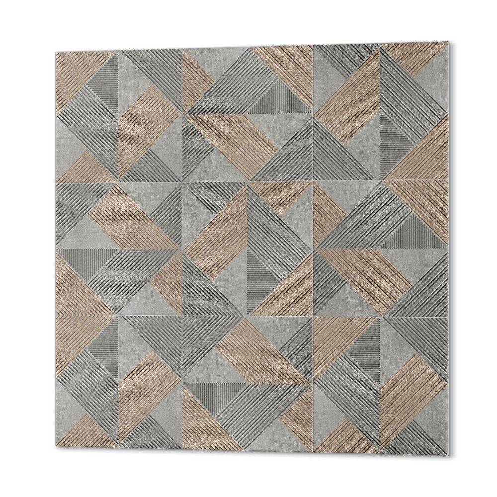 Panel ścienny pcv Geometryczny wzór w trójkąty
