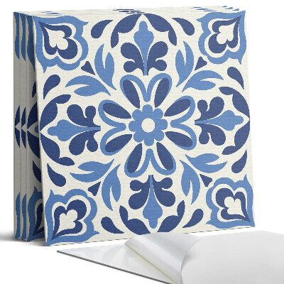 Panel dekoracyjny kwadratowy Kwiatowy wzór dekoracyjny