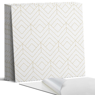 Panel samoprzylepny kwadratowy Geometryczny wzór w romby