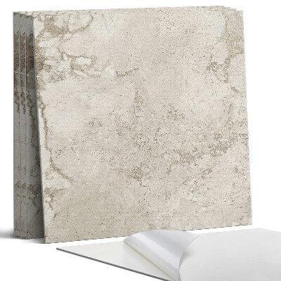 Panel dekoracyjny kwadratowy Naturalny kamień w strukturze