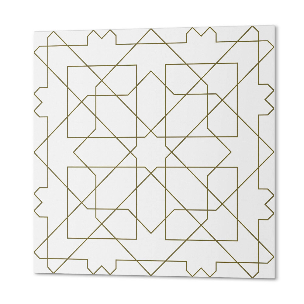 Panel dekoracyjny kwadratowy Geometryczny wzór linii
