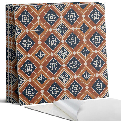 Panel ścienny pcv Geometria w brązach i bieli