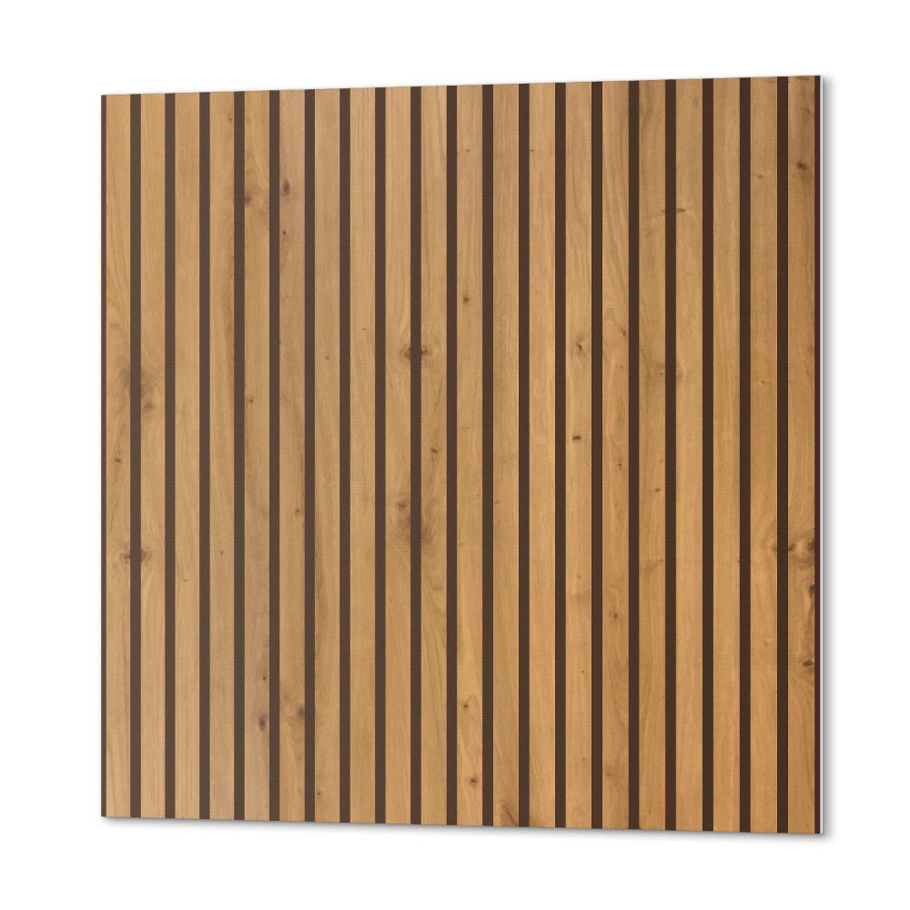 Panel ścienny pcv Drewniane pionowe deski