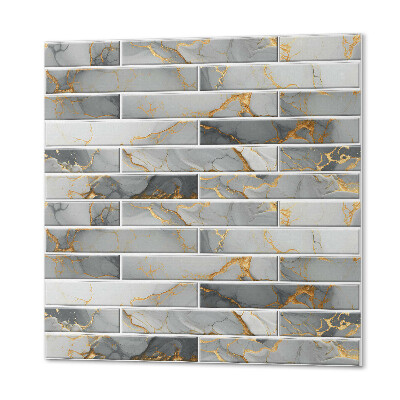 Panel samoprzylepny kwadratowy Elegancki wzór z marmuru