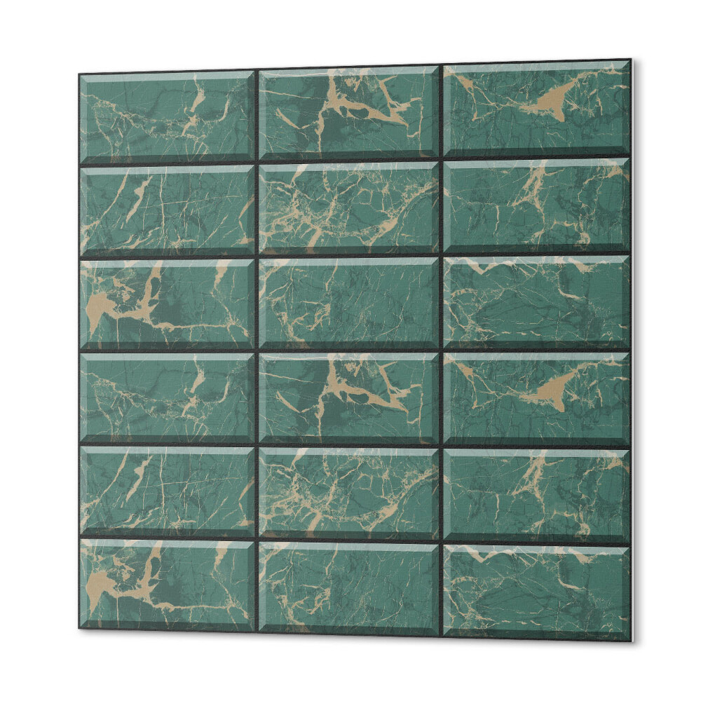 Panel dekoracyjny kwadratowy Wzór marmurowych kafelków