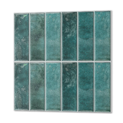 Panel samoprzylepny kwadratowy Szykowne prostokątne płytki