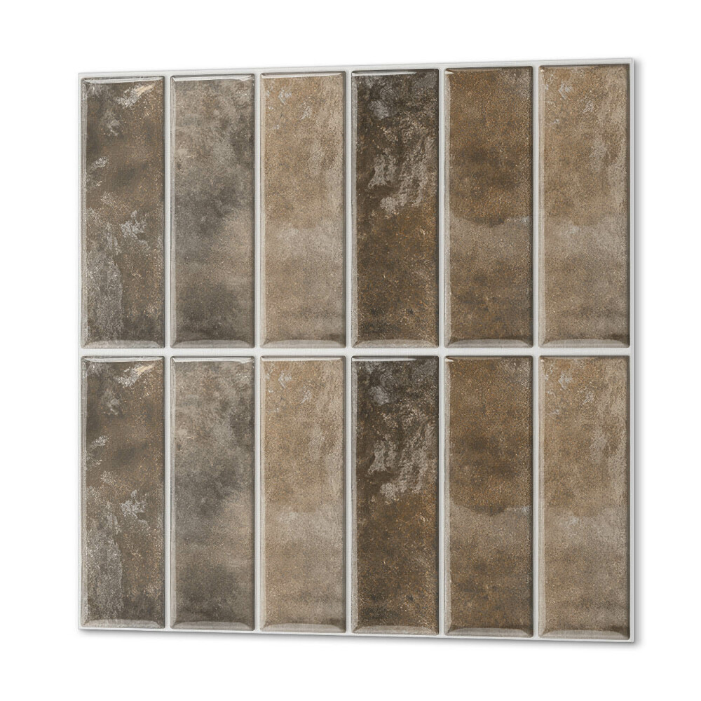 Panel ścienny pcv Pionowe Kafelki żeberka