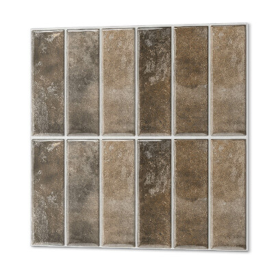 Panel ścienny pcv Pionowe Kafelki żeberka