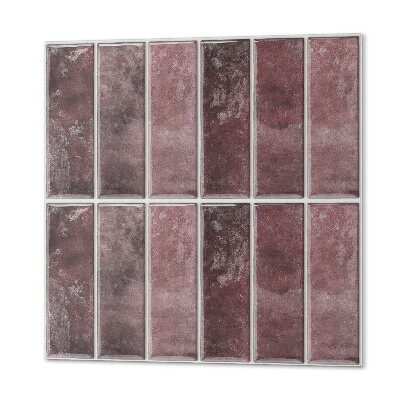 Panel ścienny pcv Pionowe pasy w mozaice