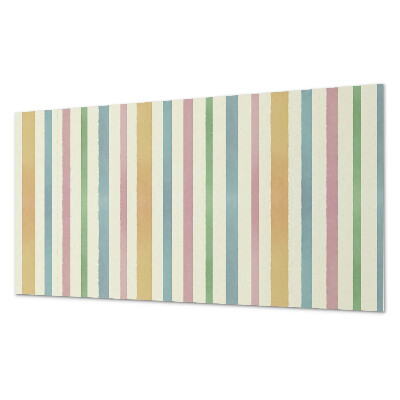 Panel pcv na ścianę Kolorowe pionowe paski