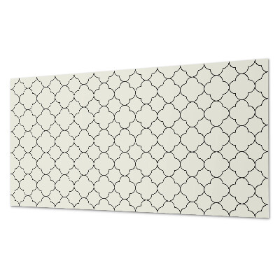 Panel dekoracyjny Kwiatowy wzór w siatce