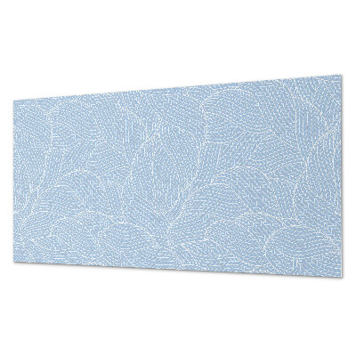 Panel pcv na ścianę Wzór falujących liści