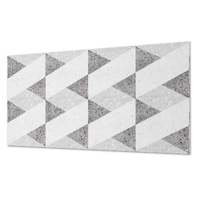 Panel pcv na ścianę Kontrasty w geometrycznych kształtach