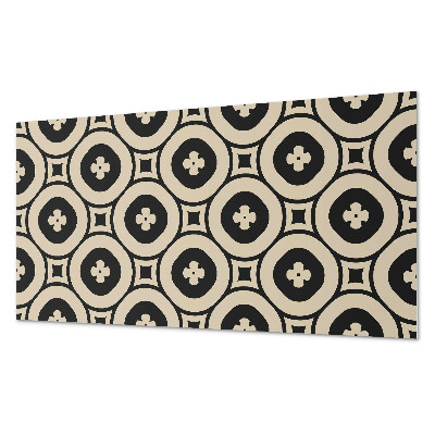 Panel dekoracyjny Wzór kwadratowych figur geometrycznych