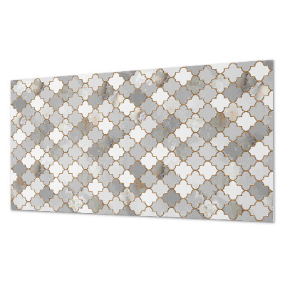 Panel dekoracyjny Mozaikowe kształty w harmonijnym stylu