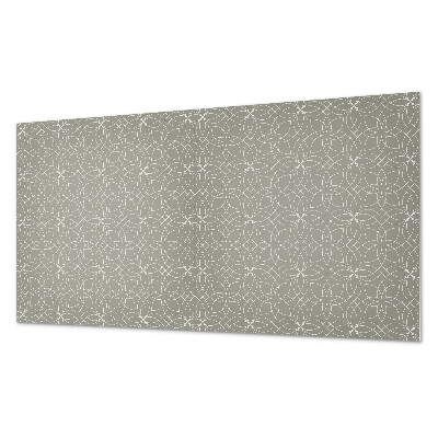 Panel pcv na ścianę Kwiatowy wzór w geometrycznym stylu