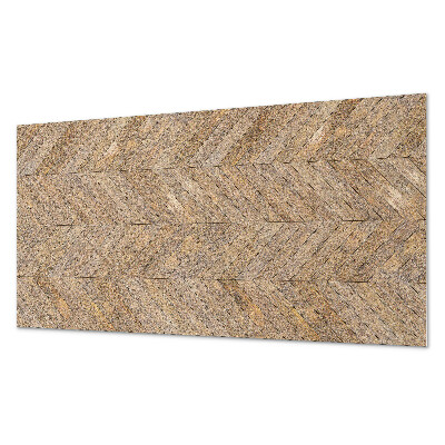 Panel pcv na ścianę Deska w jodełkę