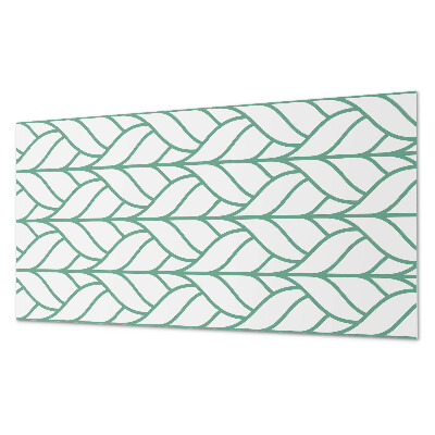 Panel pcv na ścianę Liście w harmonijnej symetrii