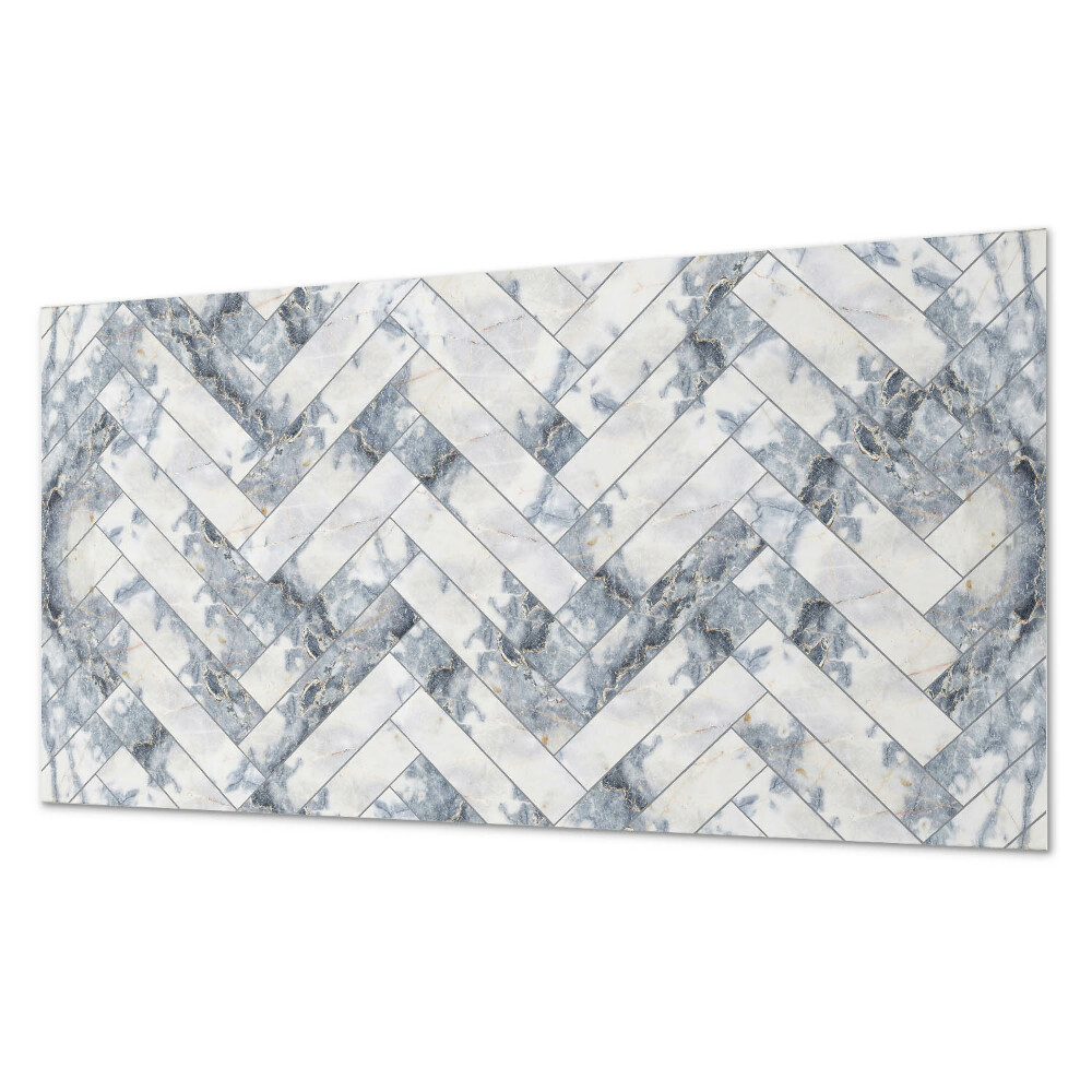 Panel pcv na ścianę Jodełkowy wzór marmurowy