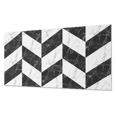 Panel dekoracyjny Marmurowa jodełka w eleganckim stylu