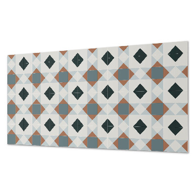 Panel ścienny pcv Kaflowy motyw geometryczny
