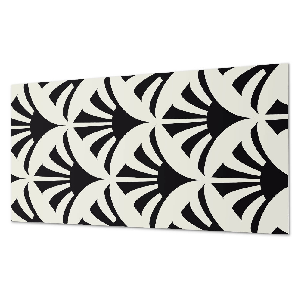 Panel ścienny pcv Zielone akcenty w stylu abstrakcyjnym