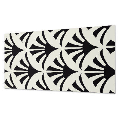 Panel ścienny pcv Zielone akcenty w stylu abstrakcyjnym