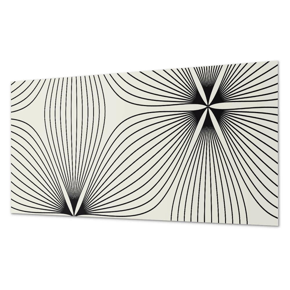 Panel ścienny pcv Energetyczne wzory z dynamicznymi liniami