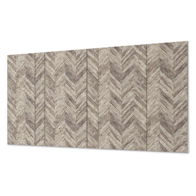 Panel pcv na ścianę Deska w stylu jodełki