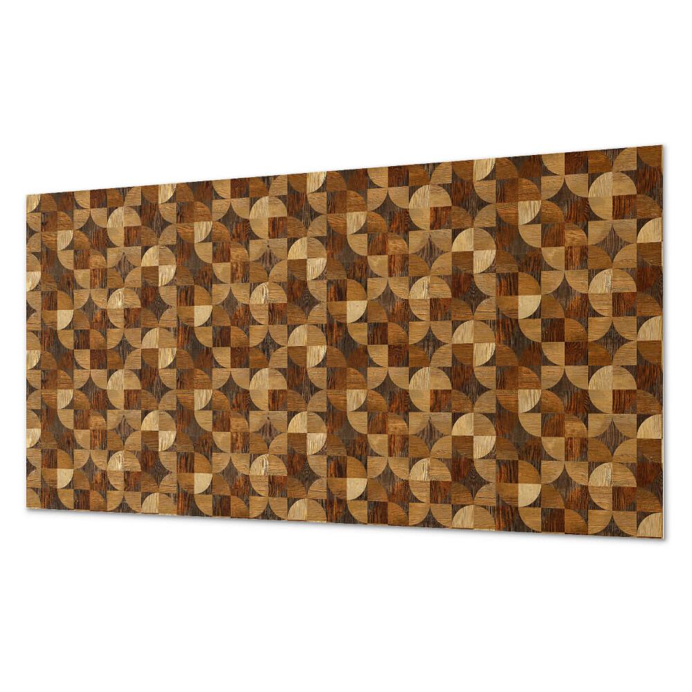 Panel ścienny pcv Wzór inspirowany geometrią drewna