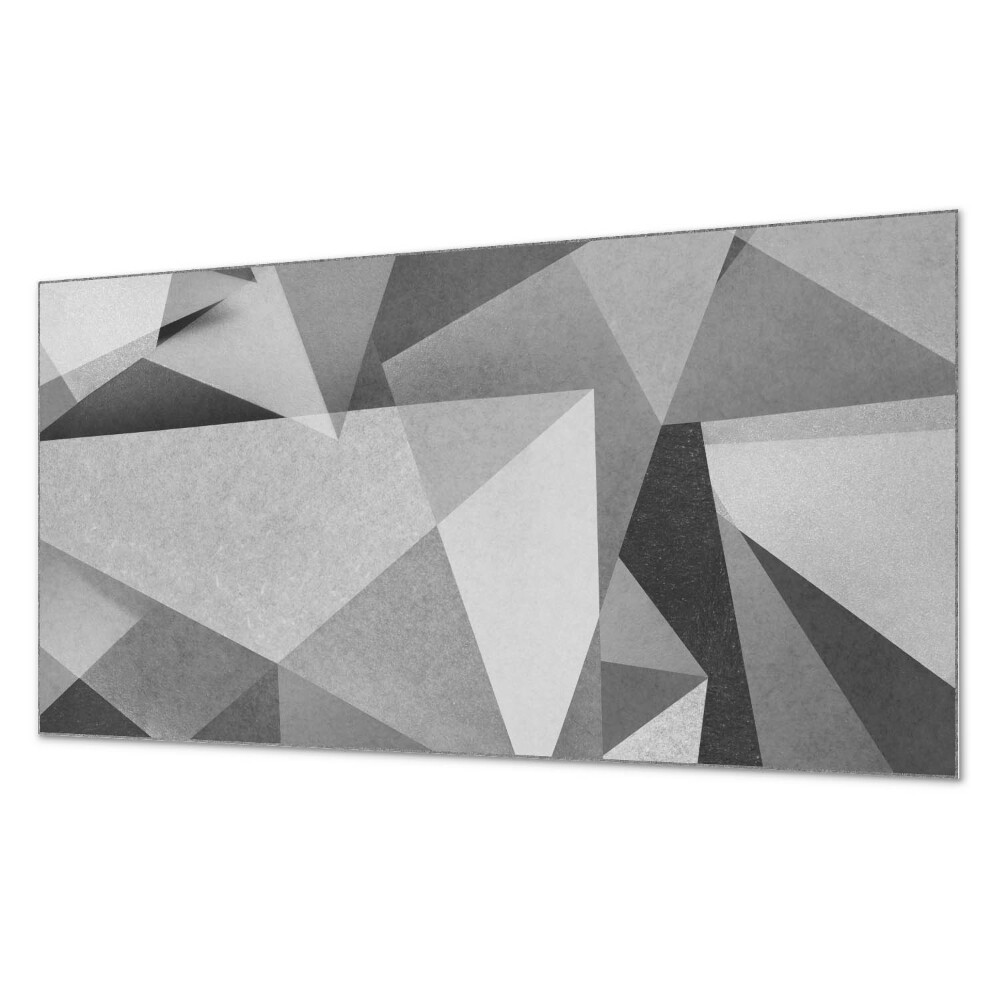 Panel pcv na ścianę Abstrakcyjny motyw geometrycznych wielokątów