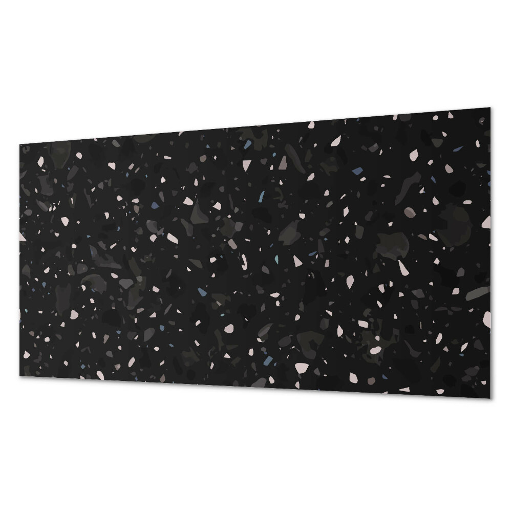 Panel ścienny pcv Wzór Terrazzo w abstrakcyjnych kształtach