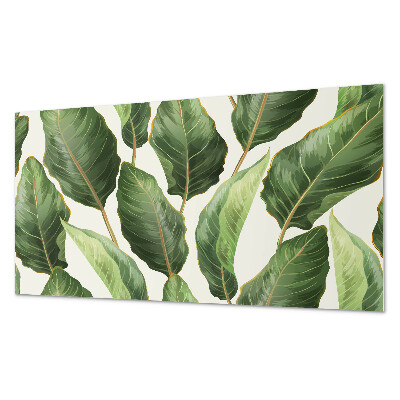 Panel dekoracyjny Tropikalny wzór liści