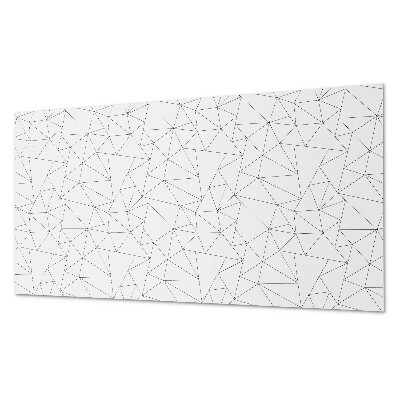 Panel pcv na ścianę Wzór linii w geometrycznej formie