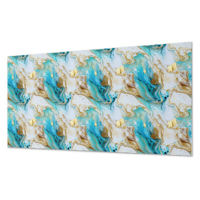 Panel pcv na ścianę Faliste abstrakcyjne kształty