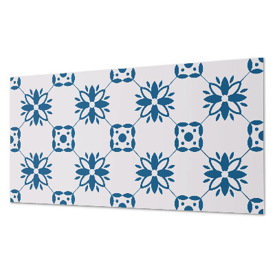 Panel pcv na ścianę Kwiatowy motyw z zielonymi liśćmi