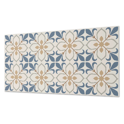 Panel ścienny pcv Kwiatowy motyw z liśćmi