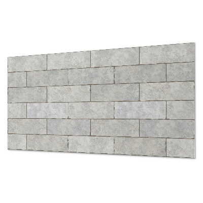 Panel pcv na ścianę Ceglane struktury w trójwymiarze