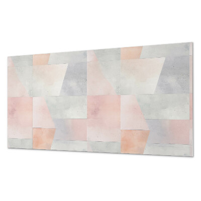 Panel pcv na ścianę Pastelowa geometria