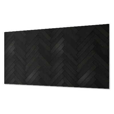 Panel pcv na ścianę Wzór jodełkowego parkietu