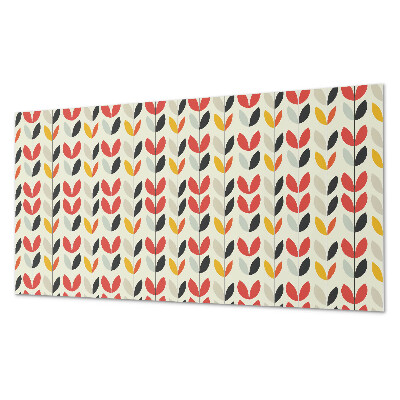 Panel ścienny pcv Liściasty motyw