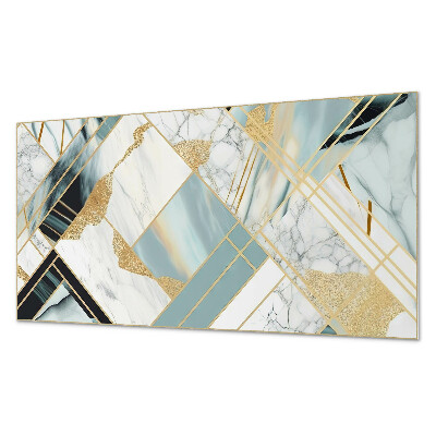 Panel dekoracyjny Marmurowe geometryczne kształty