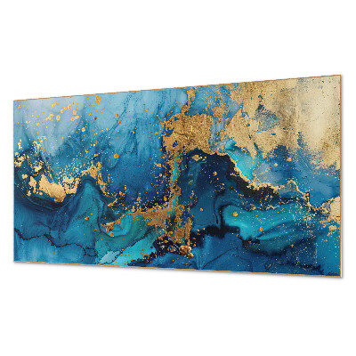 Panel pcv na ścianę Abstrakcyjny motyw wodny