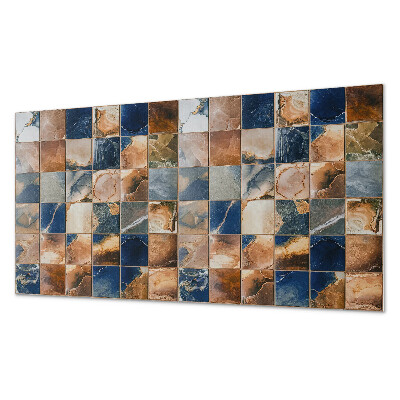 Panel pcv na ścianę Kamienne wzory w mozaikowej kompozycji