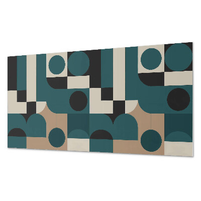 Panel pcv na ścianę Kreatywne formy i abstrakcyjne kształty