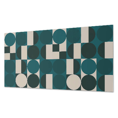 Panel ścienny pcv Kształty i formy w geometrycznym stylu