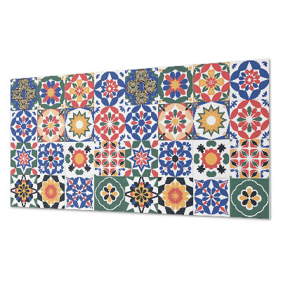 Panel dekoracyjny Mozaikowe układy w rzędach